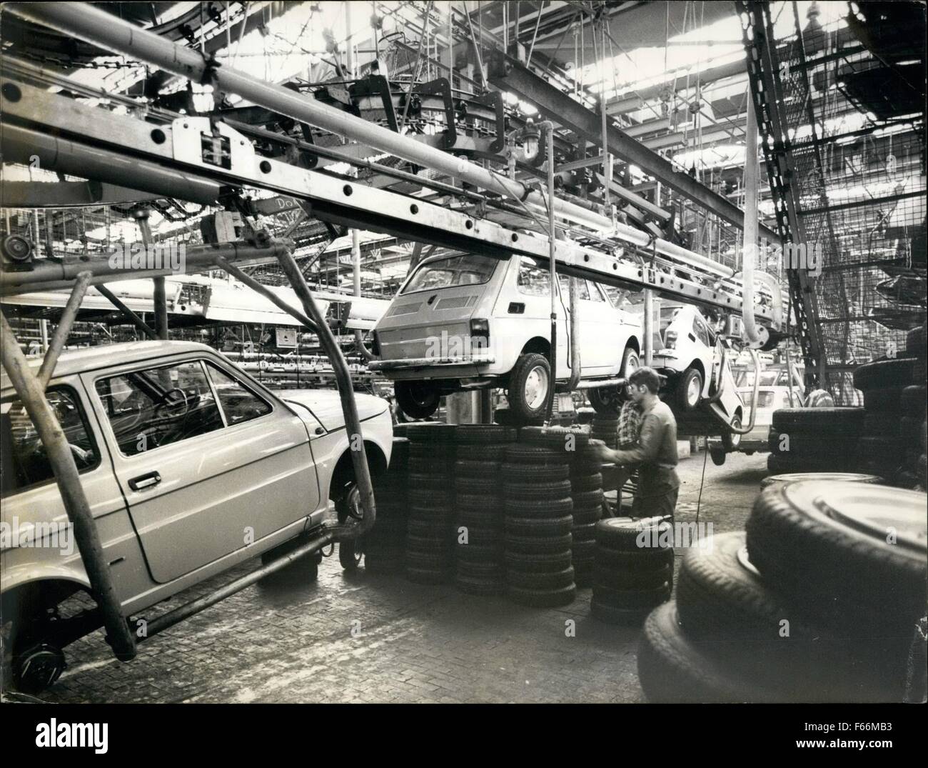 1972 - The Production Of The Polski Fiat 126 P In Tychy The Polski Fiat ...