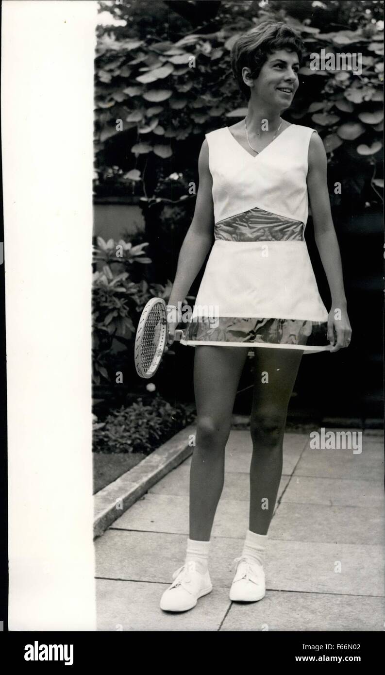 1966 - Introducing Teddy Tinling's 1966 Tennis collection in