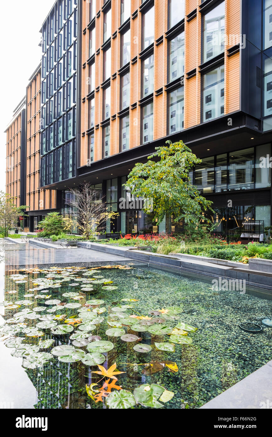 Pancras Square development, London, England, U.K. Stock Photo