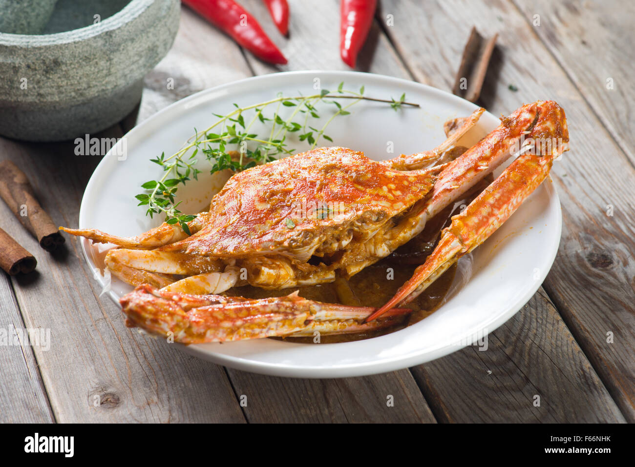 chilli crab in malaysia Stock Photo Alamy