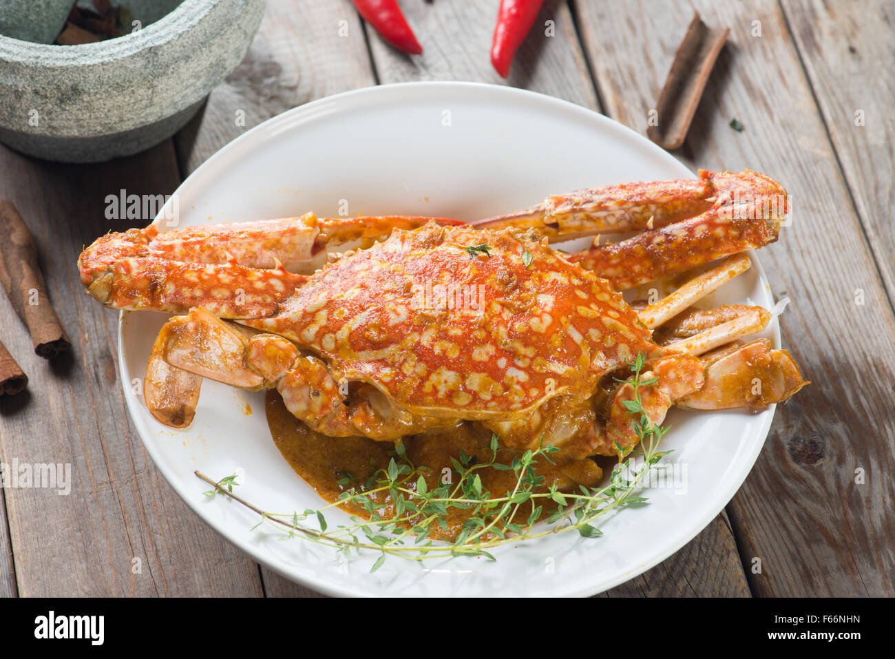 chilli crab in malaysia Stock Photo Alamy