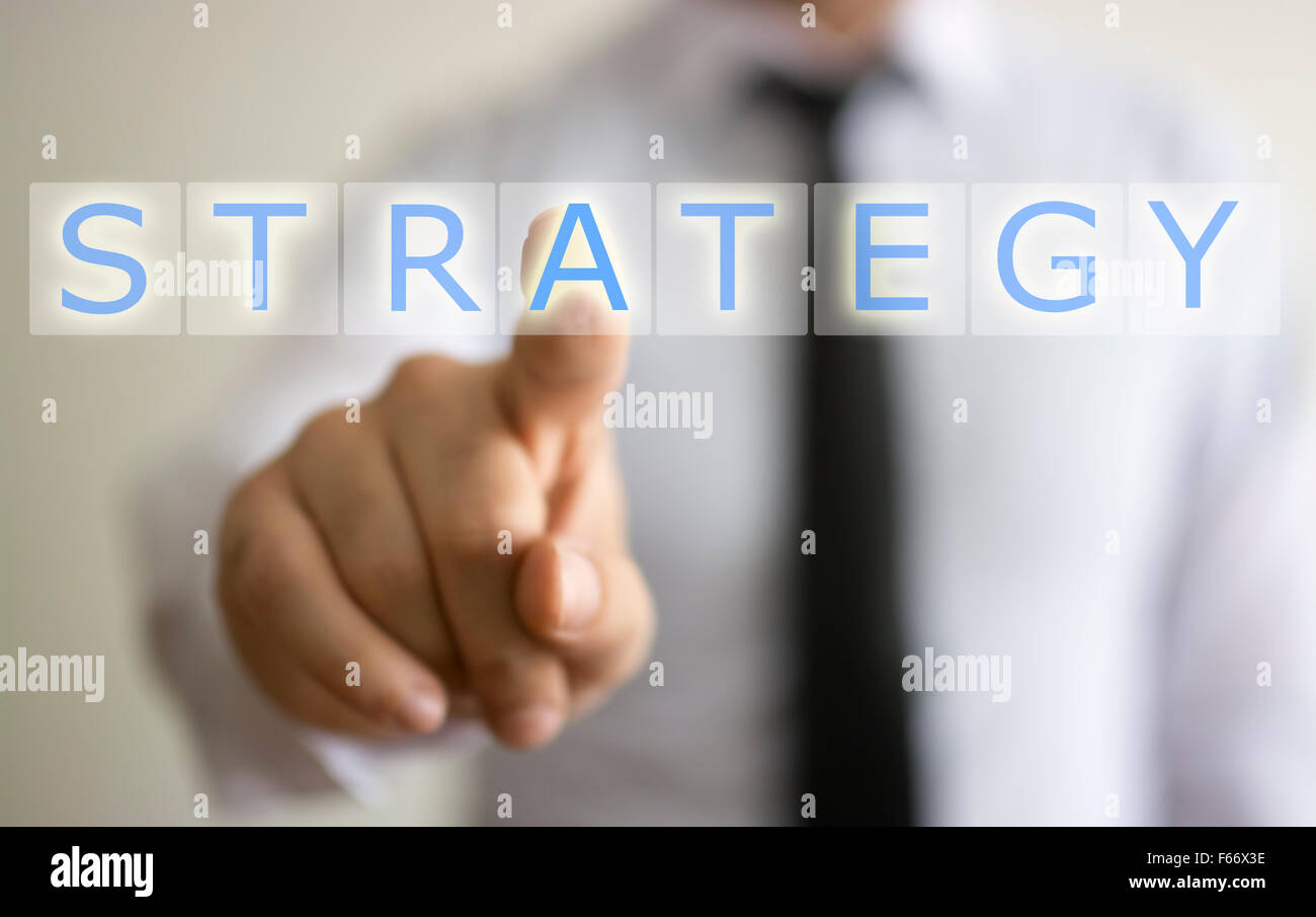 business and strategy concept Stock Photo
