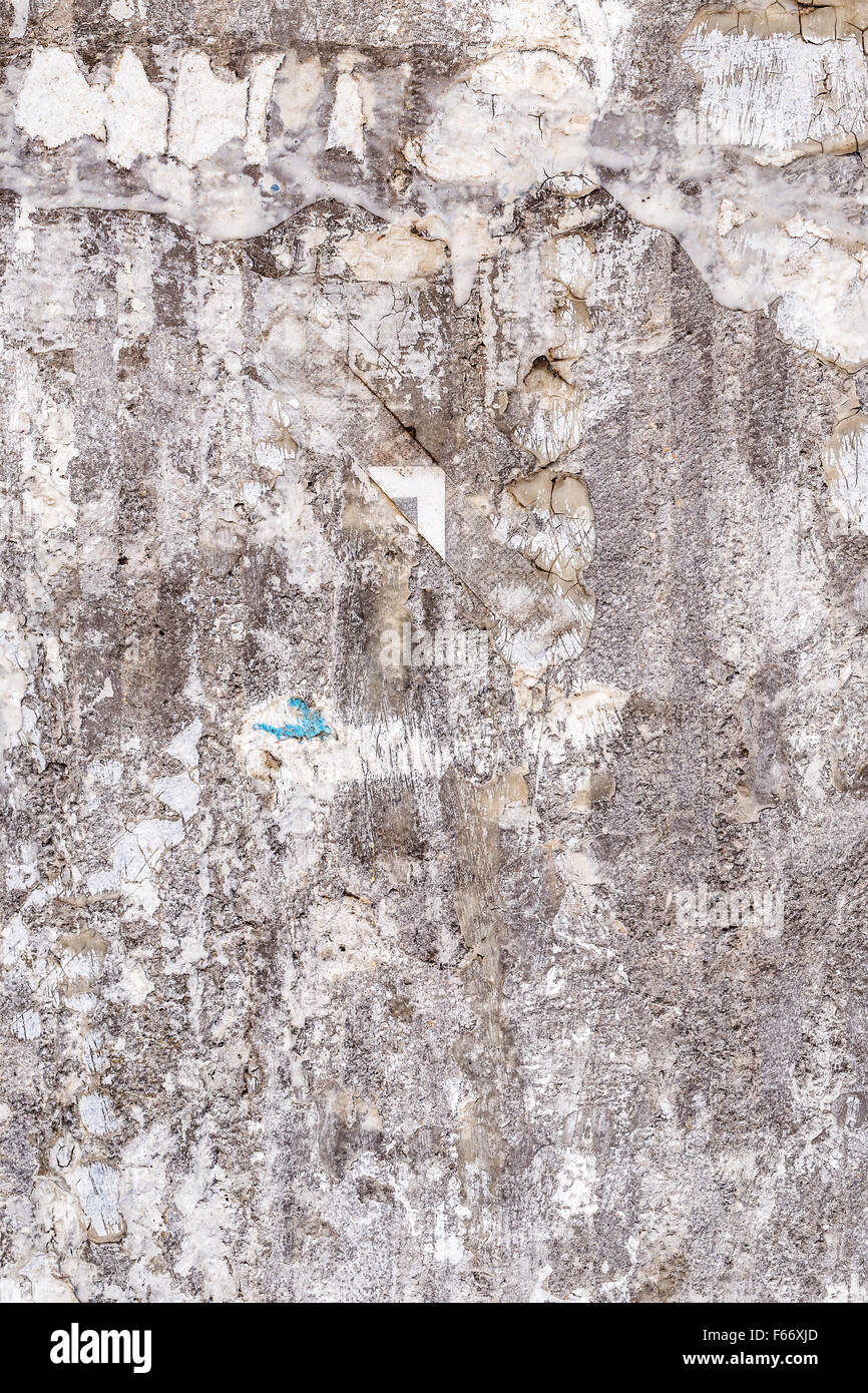 Old dirty texture, grey wall background Stock Photo