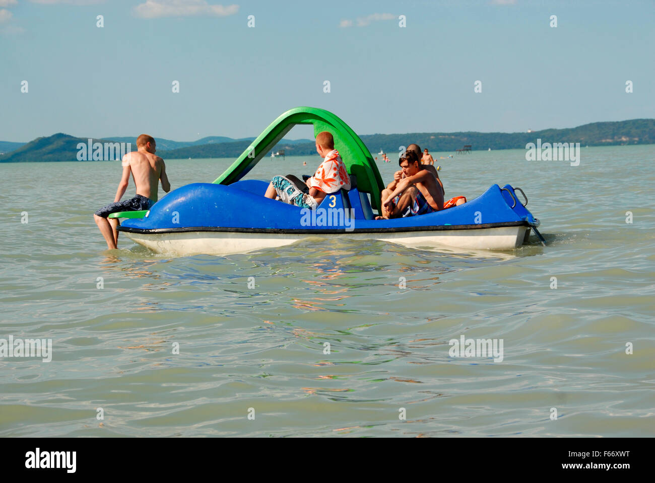 Pedal boat hi-res stock photography and images - Alamy