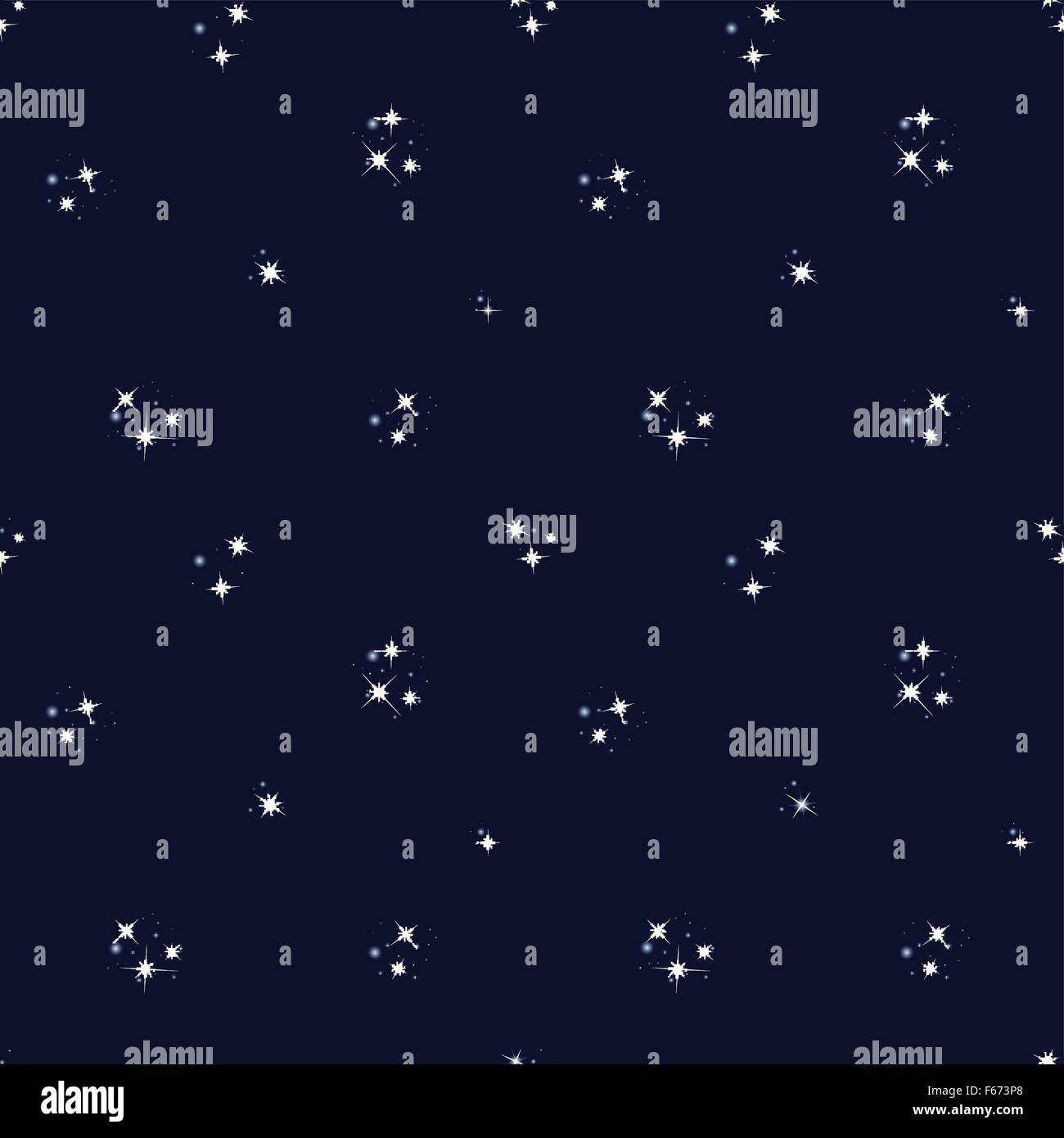Starry sky seamless pattern Stock Vector Image & Art - Alamy