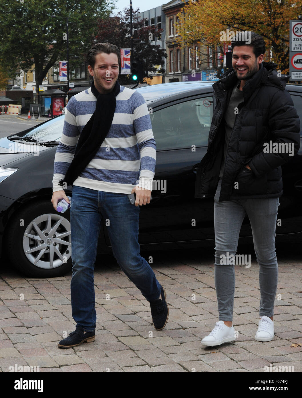 Danielle Armstrong, Chloe Sims, James Bennewith and Dan Edgar are seen
