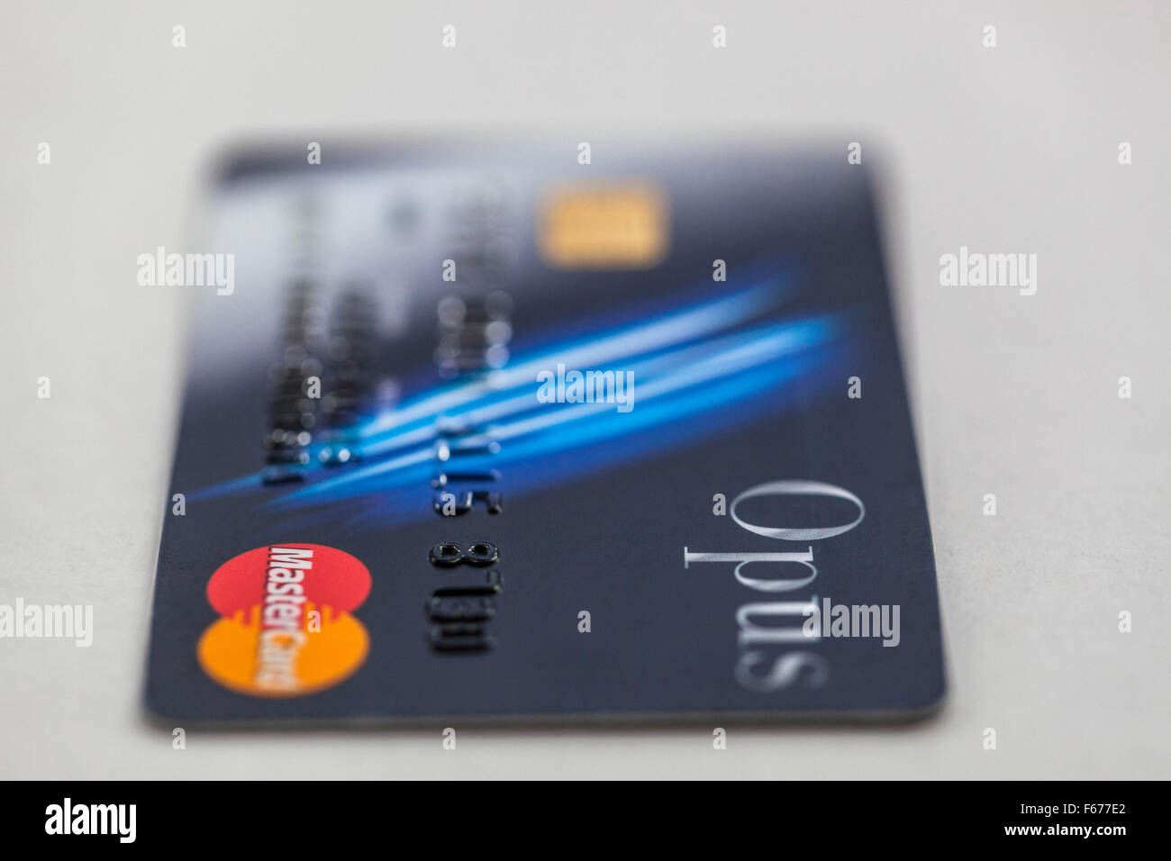 Opus credit card Stock Photo