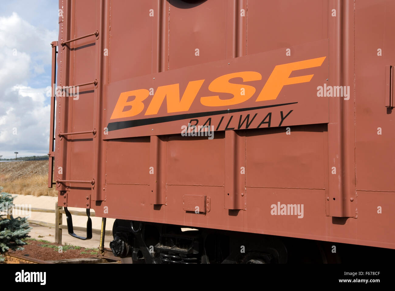 BNSF Railway Williams Arizona USA Stock Photo