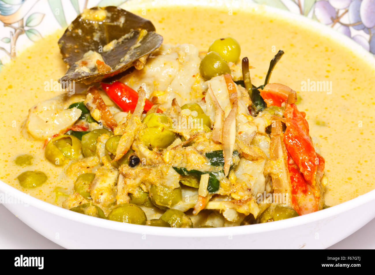 delicious food in thailand Stock Photo