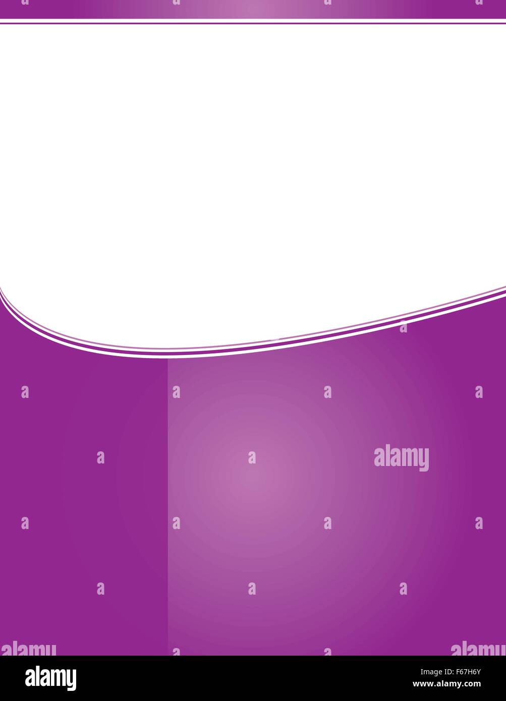 Purple Letterhead Flyer Background Stock Vector Image Art Alamy