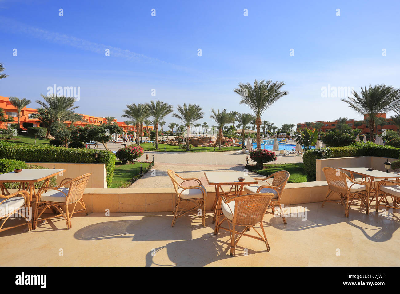 Resort in Egypt Stock Photo - Alamy