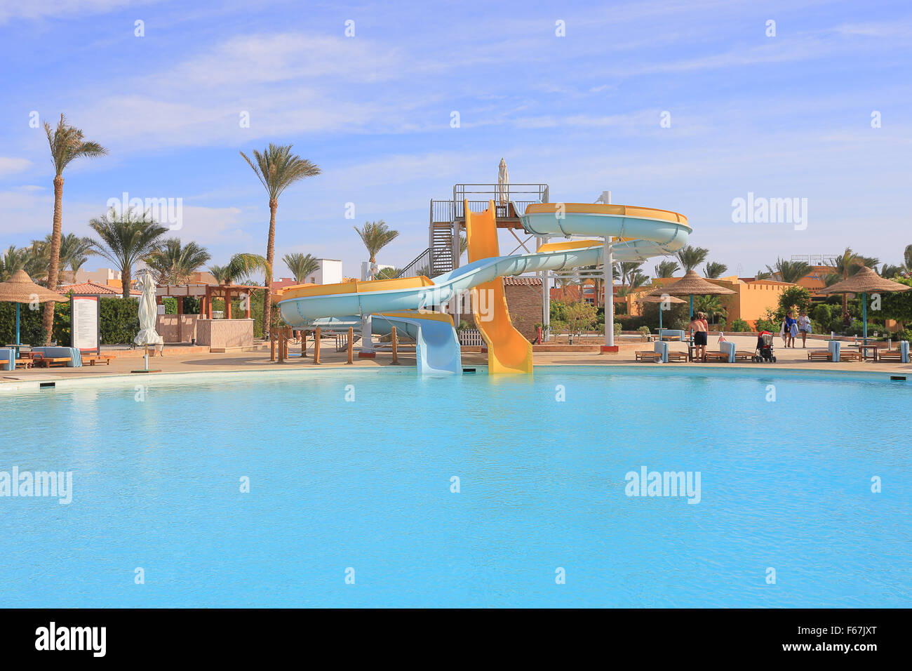 Water park in Egypt Stock Photo - Alamy