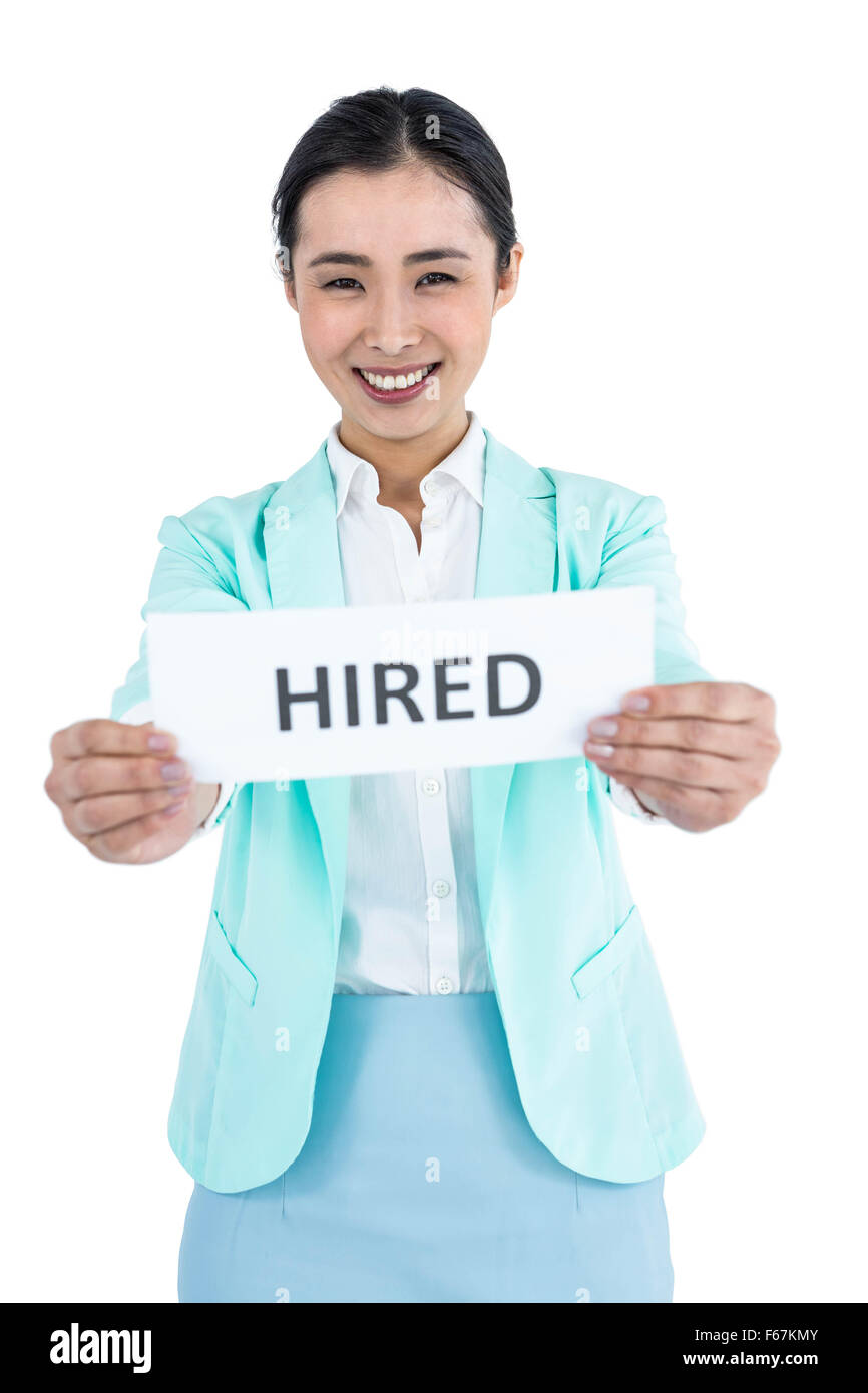 Happy hired hi res stock photography and images Alamy