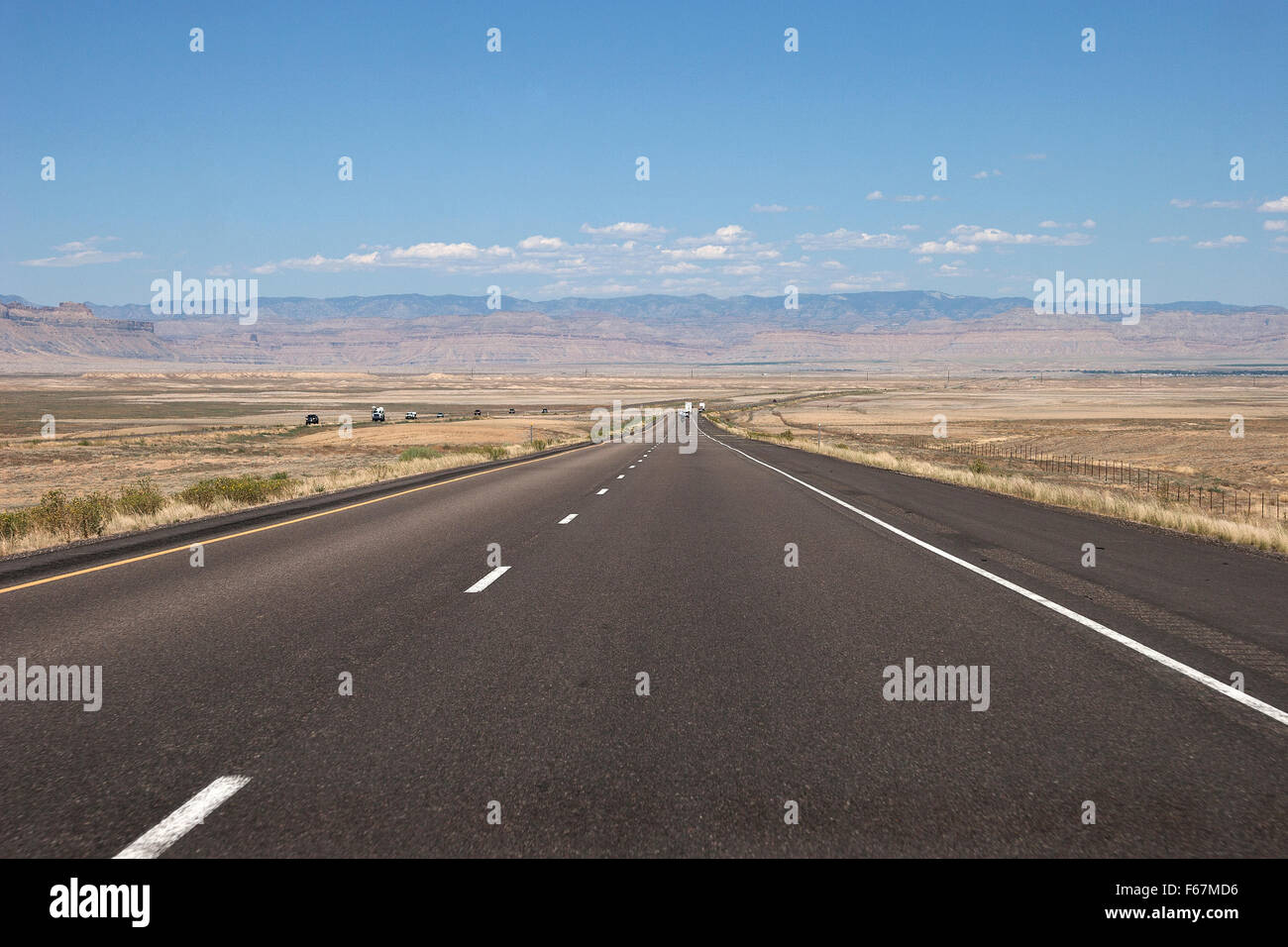 Interstate 70 at Green River, Utah, United States Stock Photo - Alamy