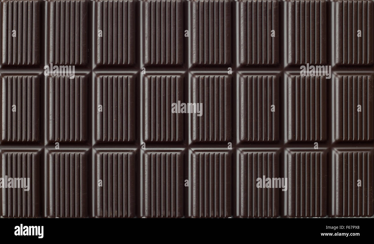 Dark Chocolate rectangular and striped tablet pattern texture wallpaper Stock Photo