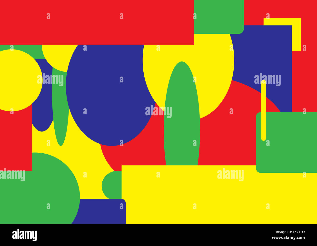 A colourful background design with many shapes Stock Photo - Alamy