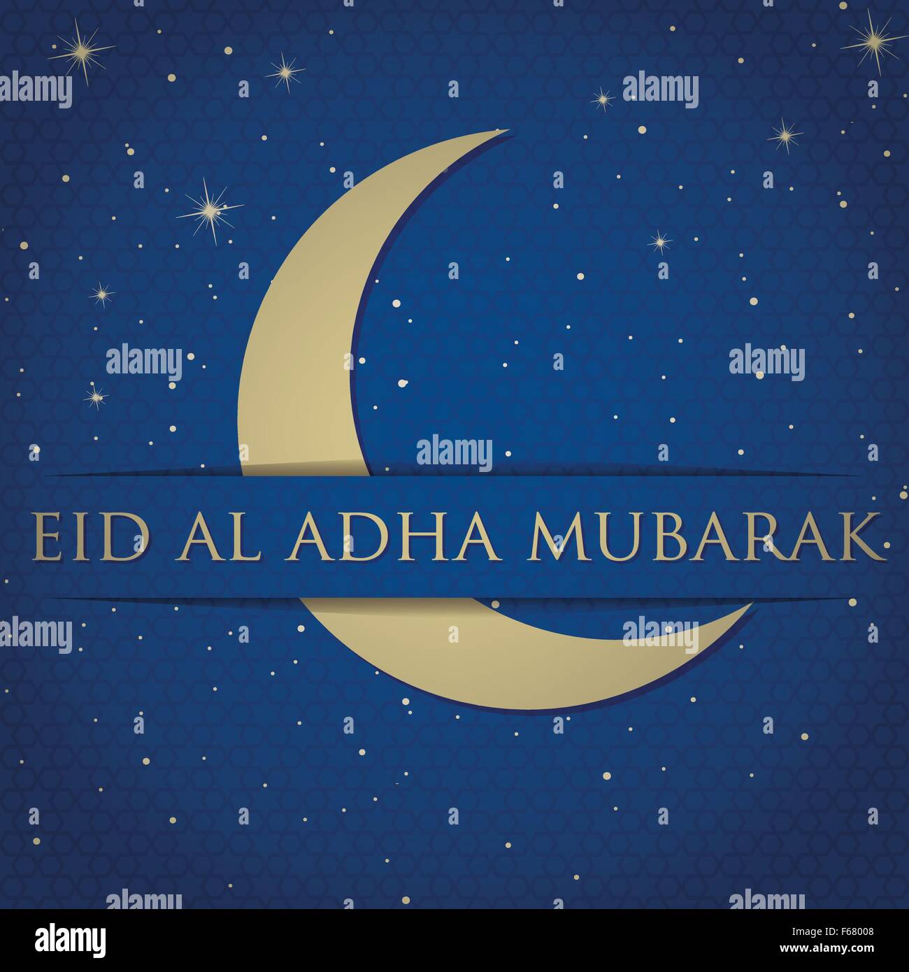Moon Eid al Adha card in vector format Stock Vector Image & Art Alamy