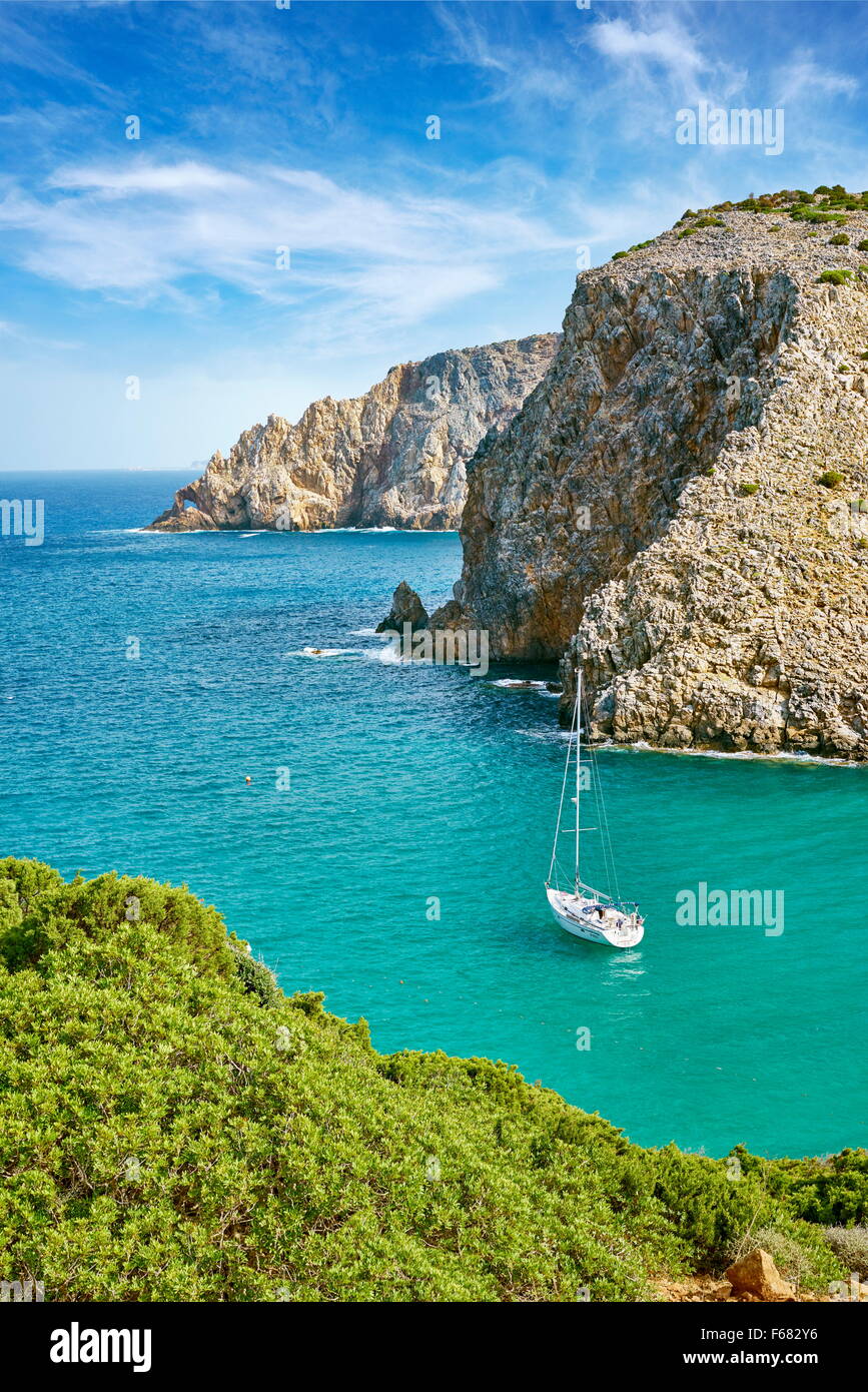 Sardinia Island - Cala Domestica Bay, Buggerru, Italy Stock Photo