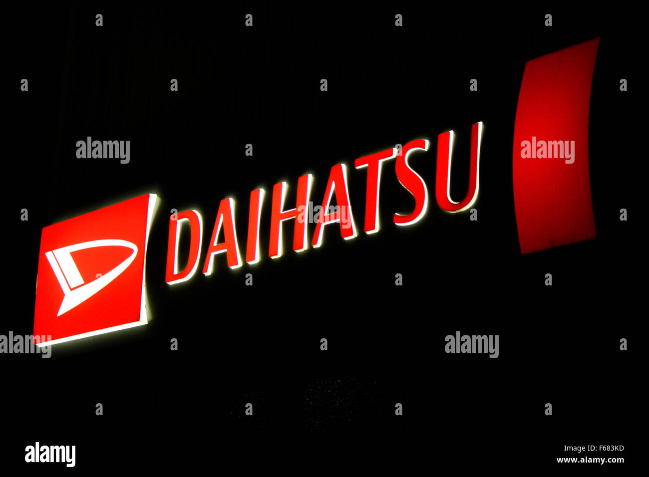 Markenname: 'Daihatsu', Berlin. Stock Photo