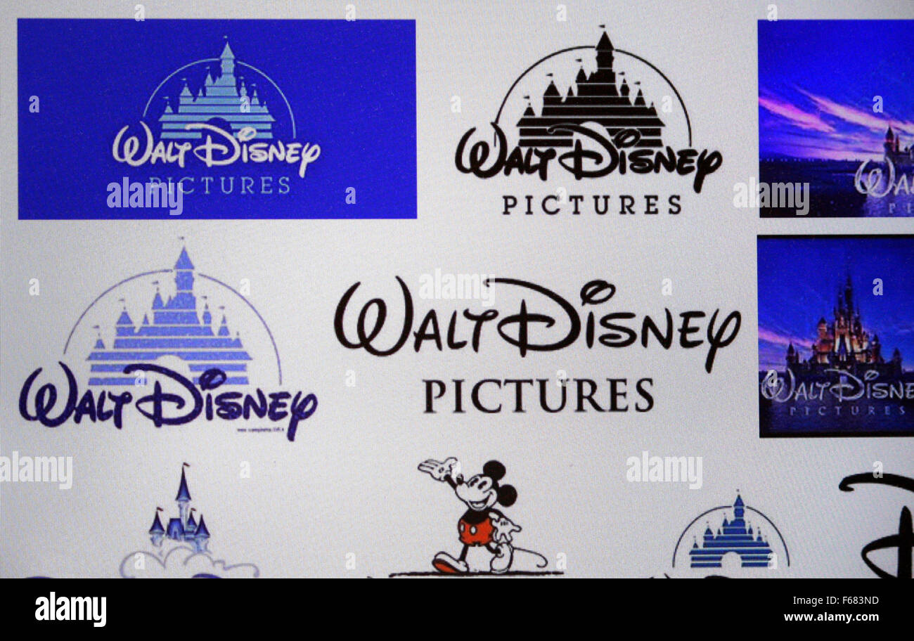 Markenname: 'Walt Disney', Dezember 2013, Berlin. Stock Photo