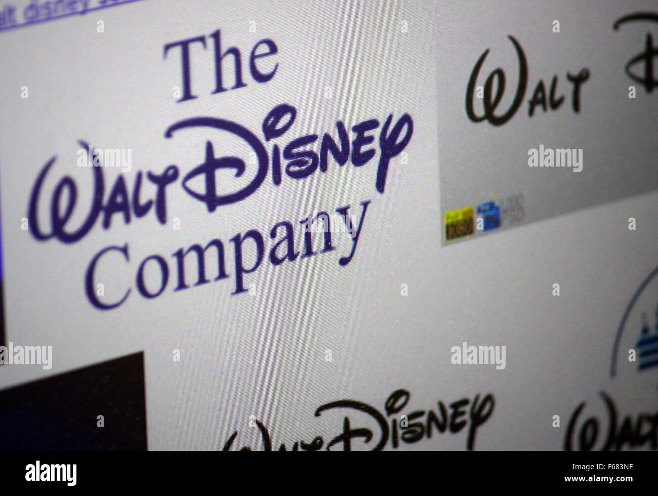 Markenname: 'Walt Disney', Dezember 2013, Berlin. Stock Photo