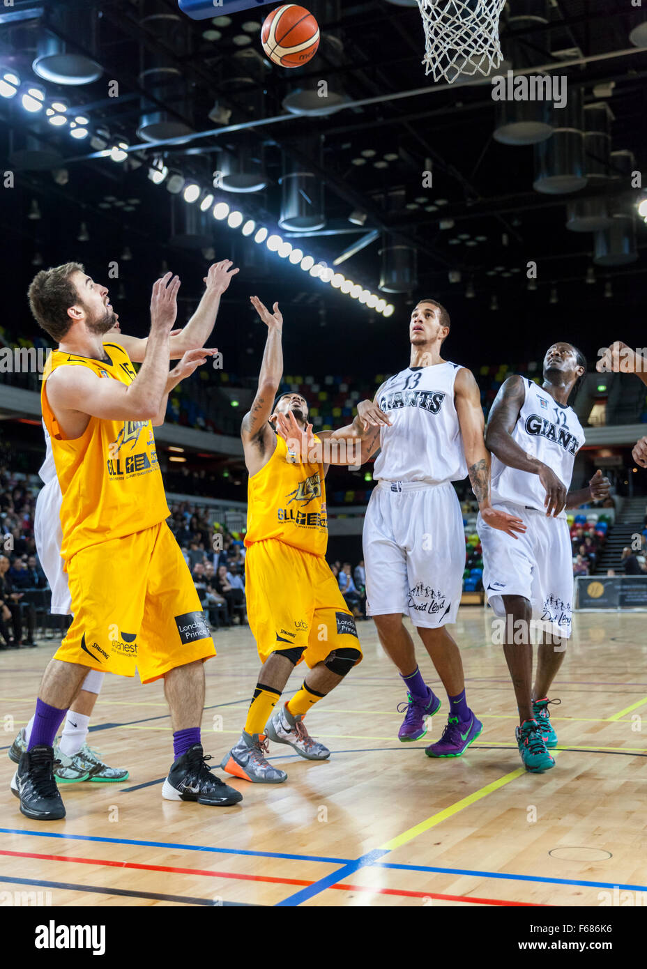 Manchester giants basketball hi-res stock photography and images - Alamy