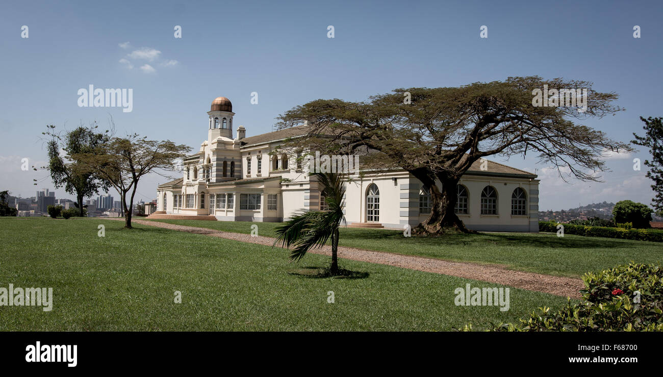 The house of the president from Uganda in the capital Kampala. Stock Photo