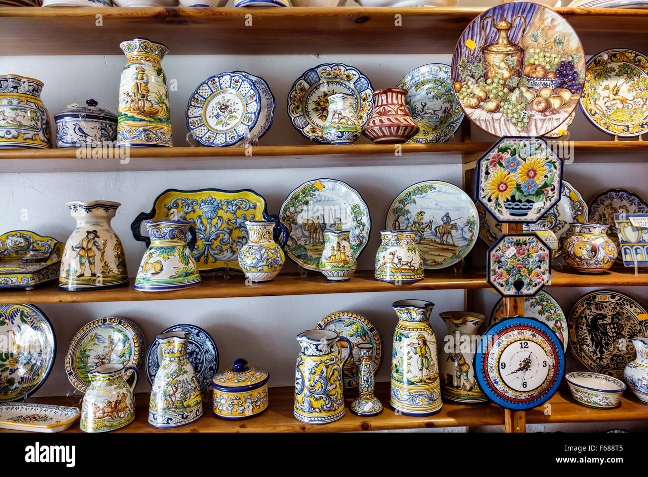 Toledo Spain Europe Spanish Hispanic De la Puente Ceramica gift shop