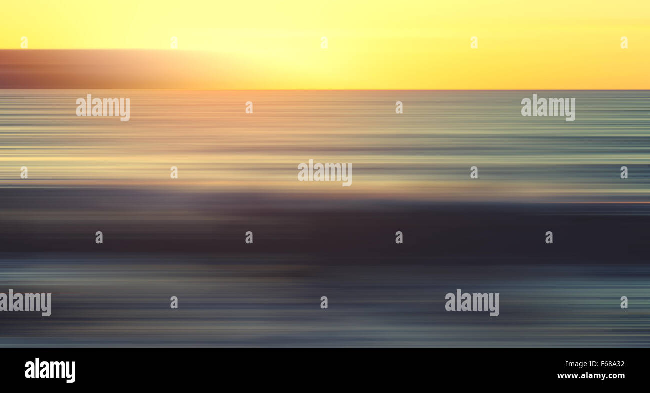 Abstract blurred landscape, colorful background, digital wallpaper pattern Stock Photo