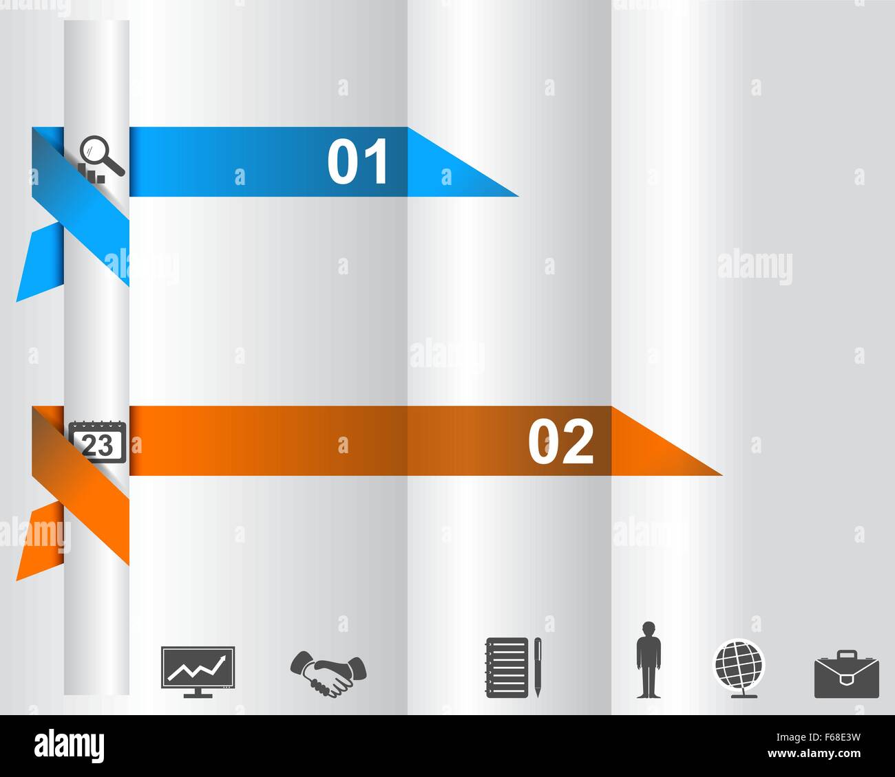 Abstract infographics template banner Stock Vector Image & Art - Alamy