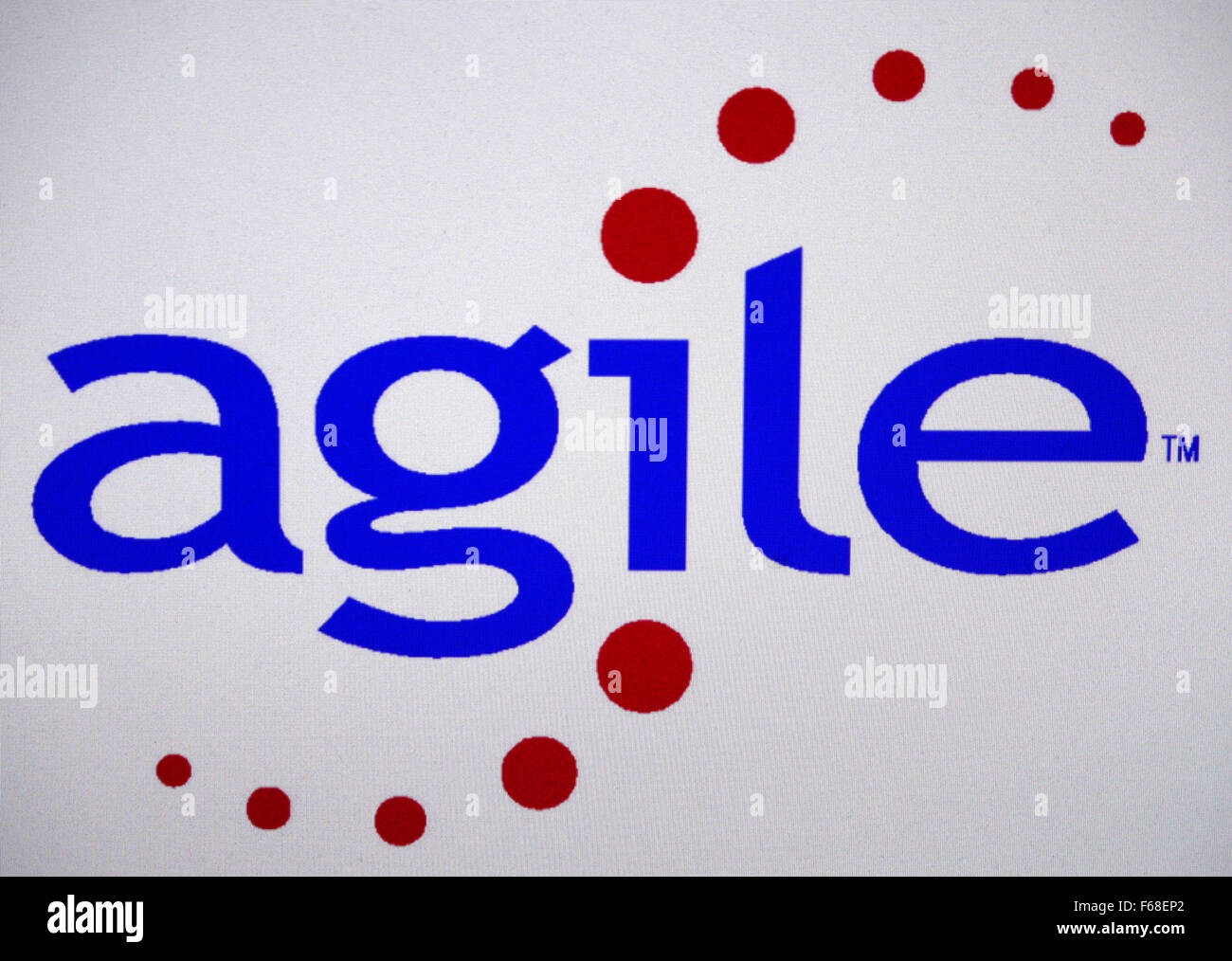 Markenname: 'Agile', Berlin. Stock Photo