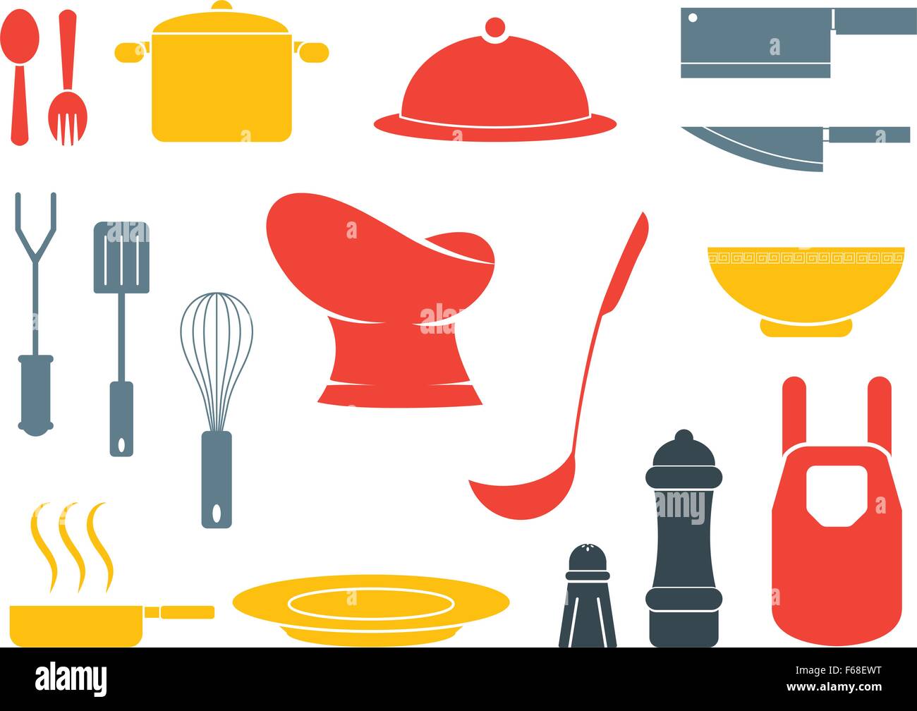 Red casserole Stock Vector Images - Alamy