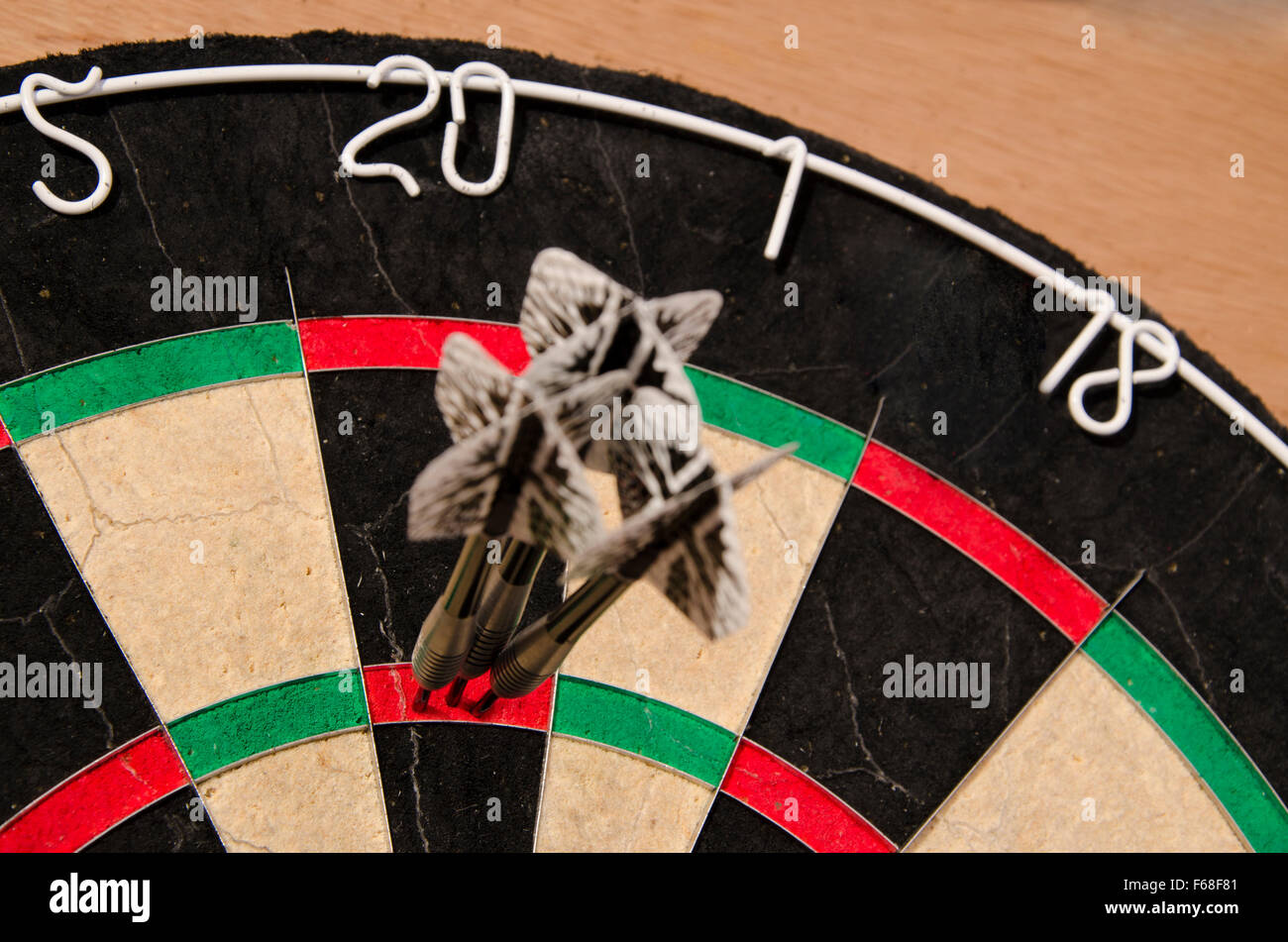 180 Score in Darts Stock Photo - Alamy
