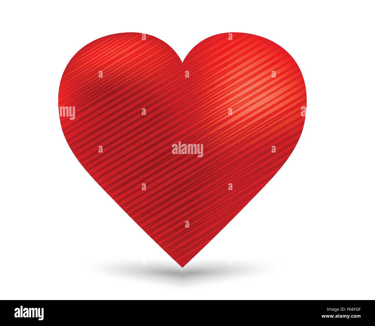 Heart greetings card as a concept Stock Vector Image & Art - Alamy