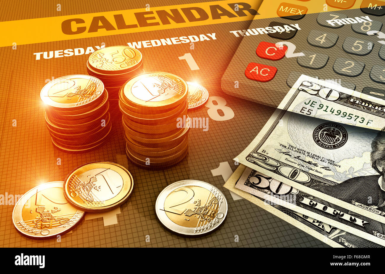 Business financial background with different currency Stock Photo - Alamy