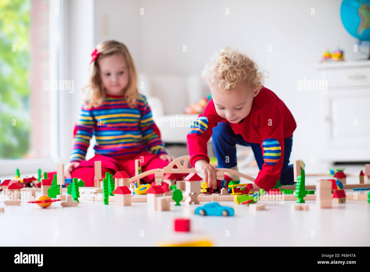 wooden trains for toddlers