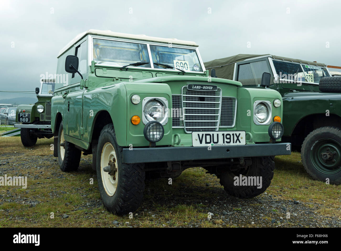 Land Rover Stock Photo