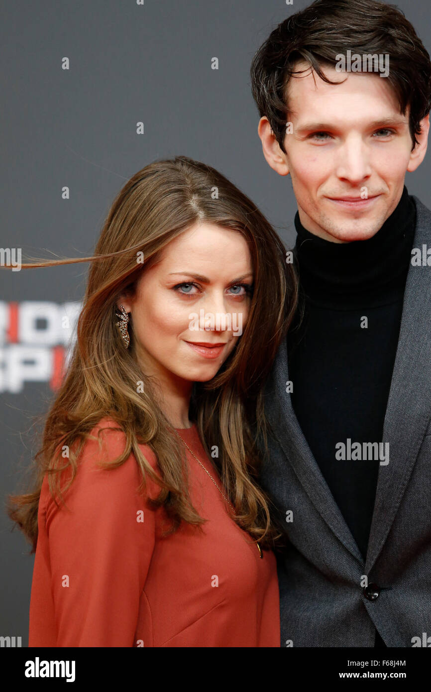 Berlin, Germany. 13th November, 2015. ZOO Palast cinema, Berlin, Germany. November 13th, 2015. Alice Dwyer and Sabin Tambrea attend "Bridge of Spies" film premiere in ZOO Palast cinema in Berlin, Germany.  Credit:  Piotr Zajac/Alamy Live News Stock Photo