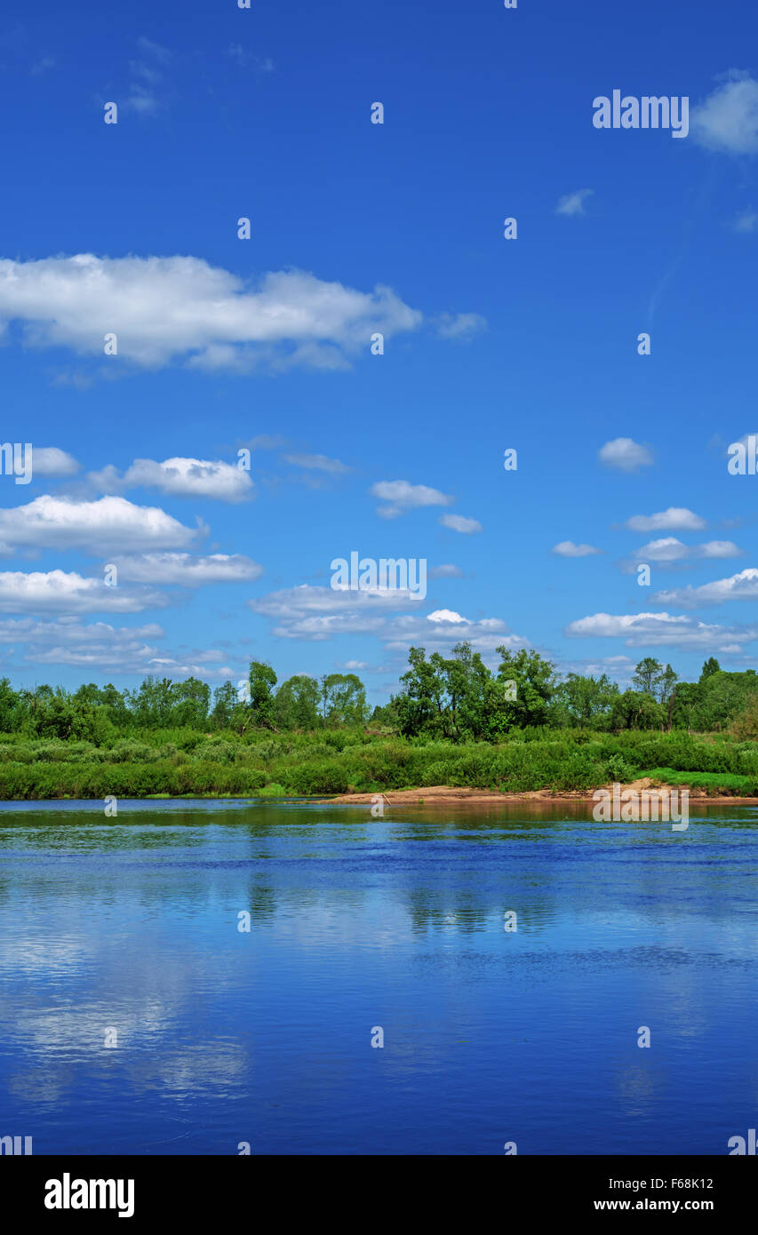 River Western ( Zapadnaja) Dvina landscape Stock Photo - Alamy