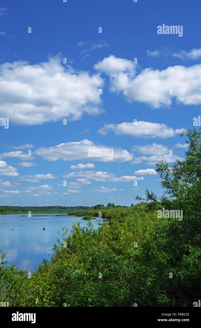 River Western ( Zapadnaja) Dvina landscape Stock Photo - Alamy