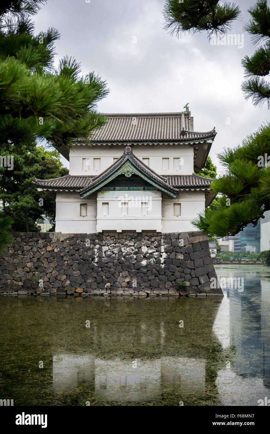 Building inside the Imperial Palace in Tokyo Stock Photo - Alamy