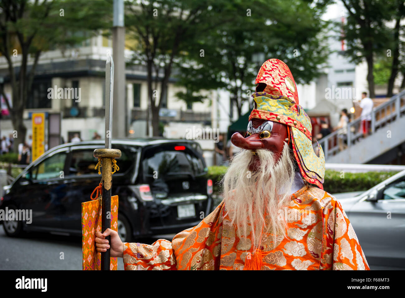 Folkloric clothing in Tokyo Japan Stock Photo Alamy