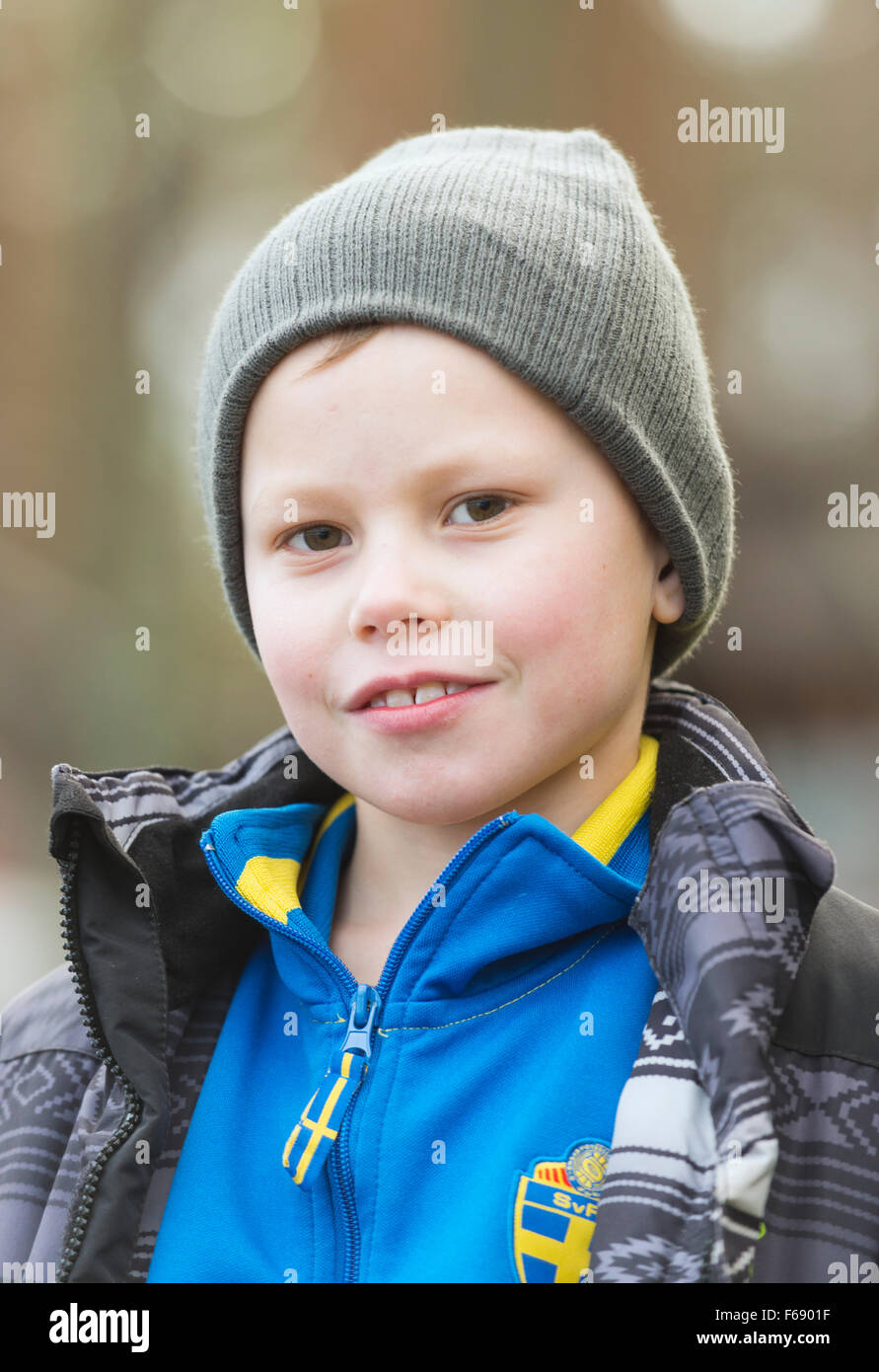 Portrait of young boy Stock Photo - Alamy