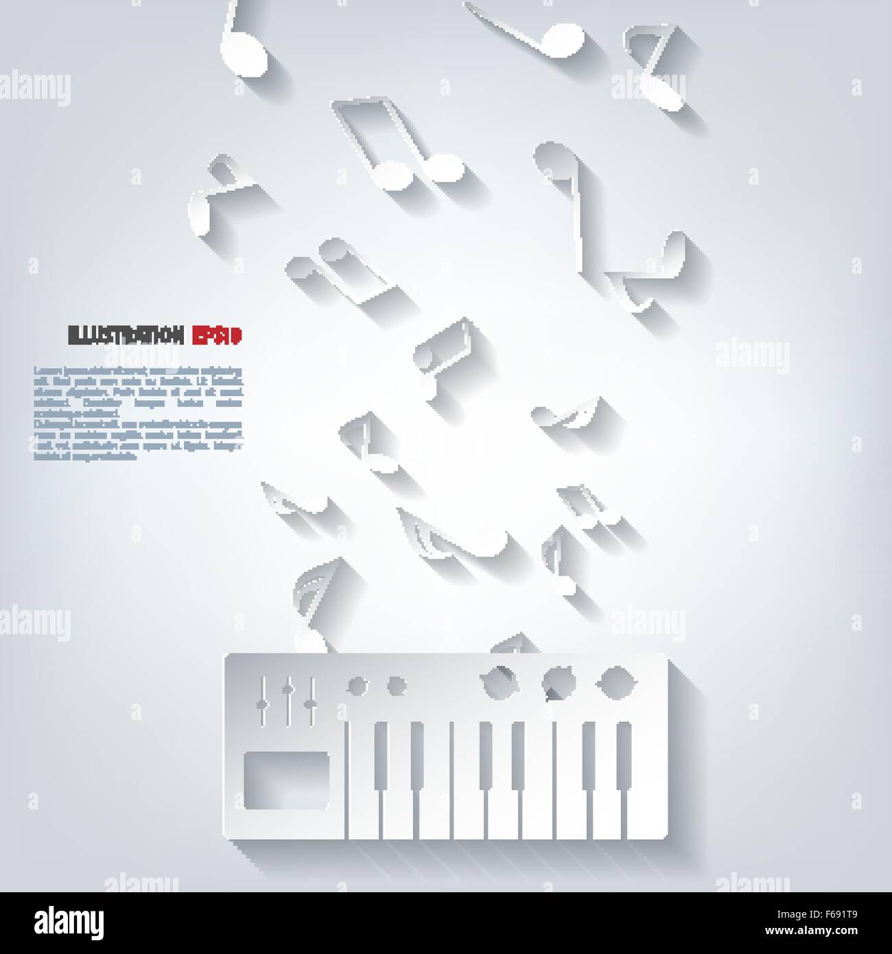 digital piano synthesizer icon Stock Vector Image & Art - Alamy