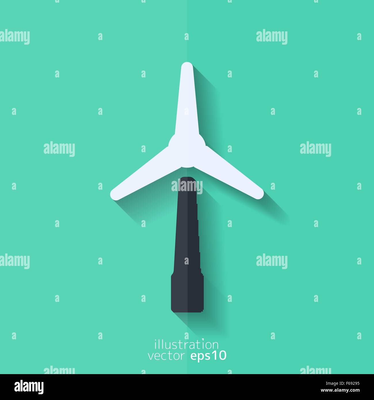 wind turbine icon, eco concept Stock Vector Image & Art - Alamy