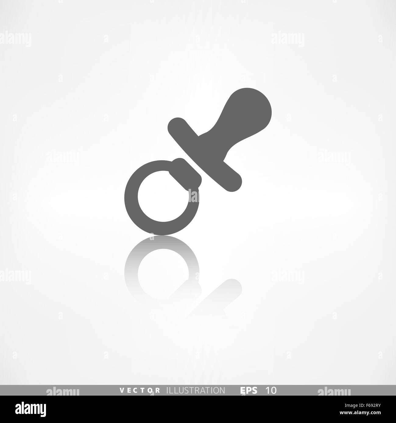 baby pacifier icon Stock Vector Image & Art Alamy
