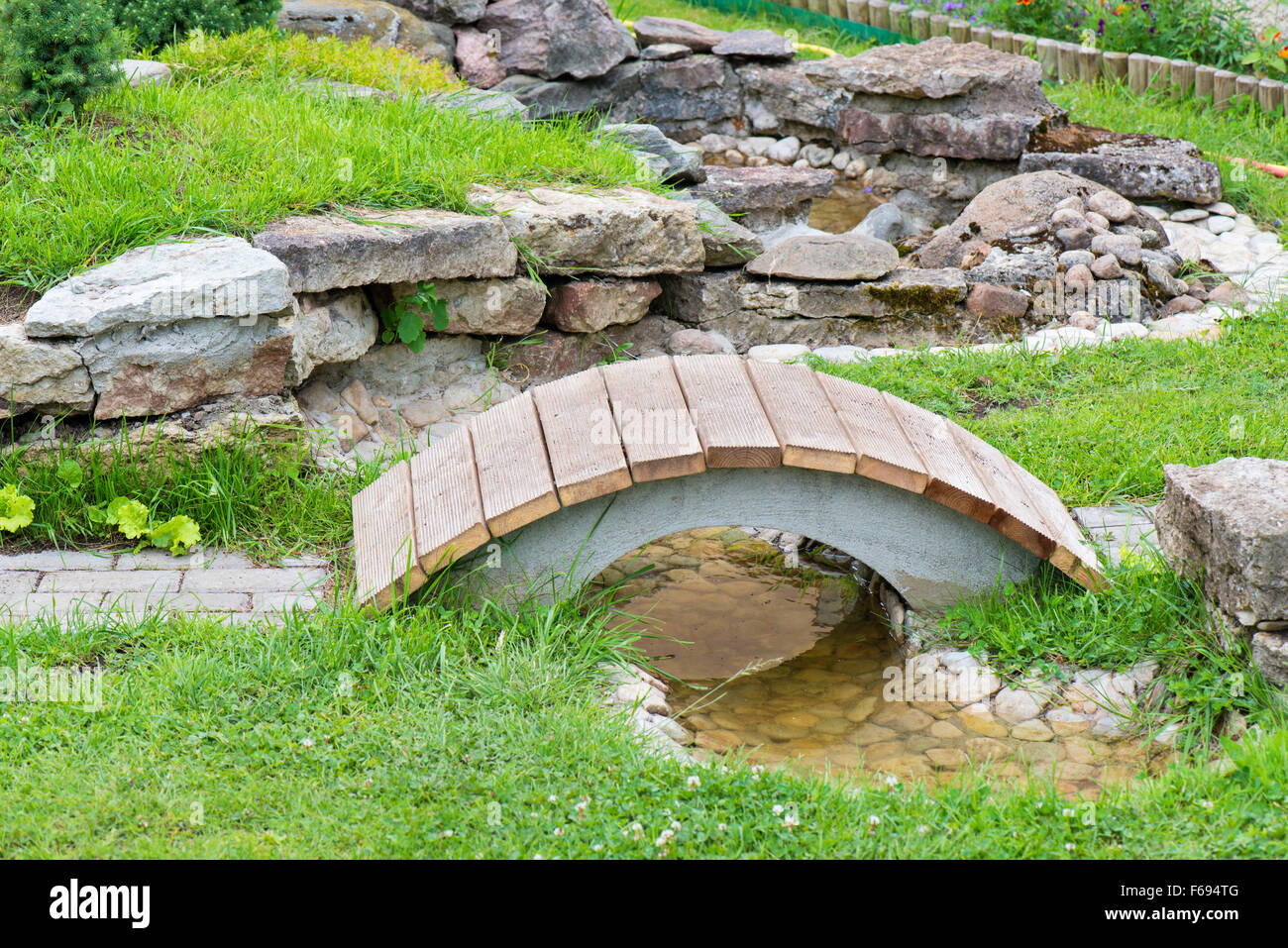 Ornamental grass rockery garden hi-res stock photography and images - Alamy