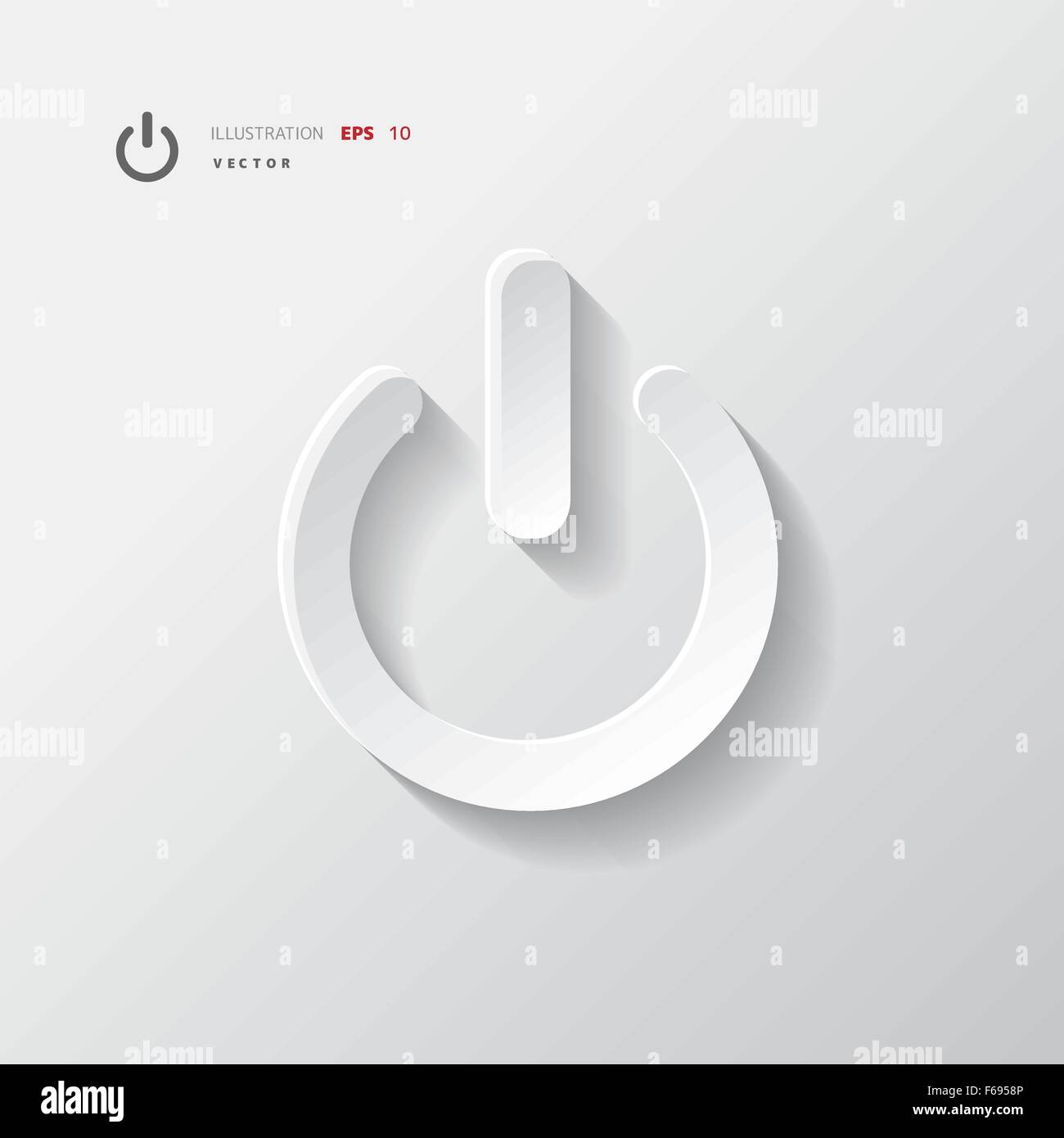On/Off switch icon. Power symbol Stock Vector Image & Art - Alamy