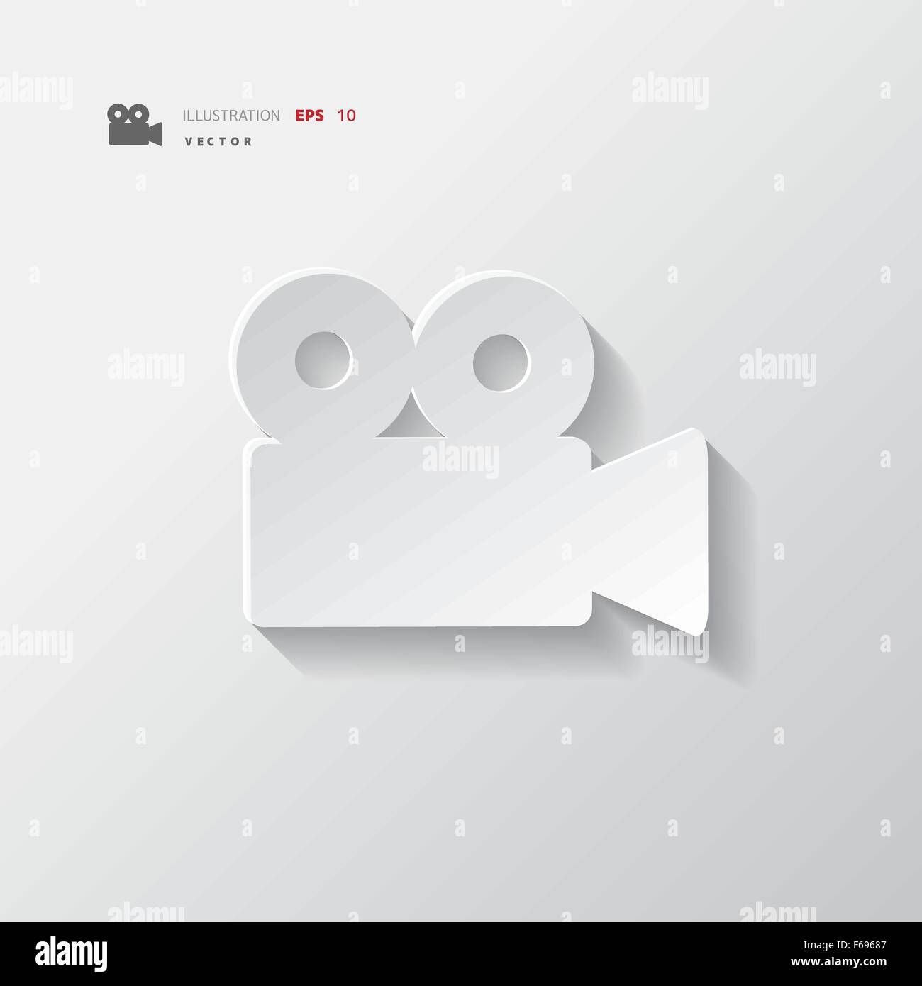 Video camera web icon. Cinema symbol Stock Vector Image & Art Alamy