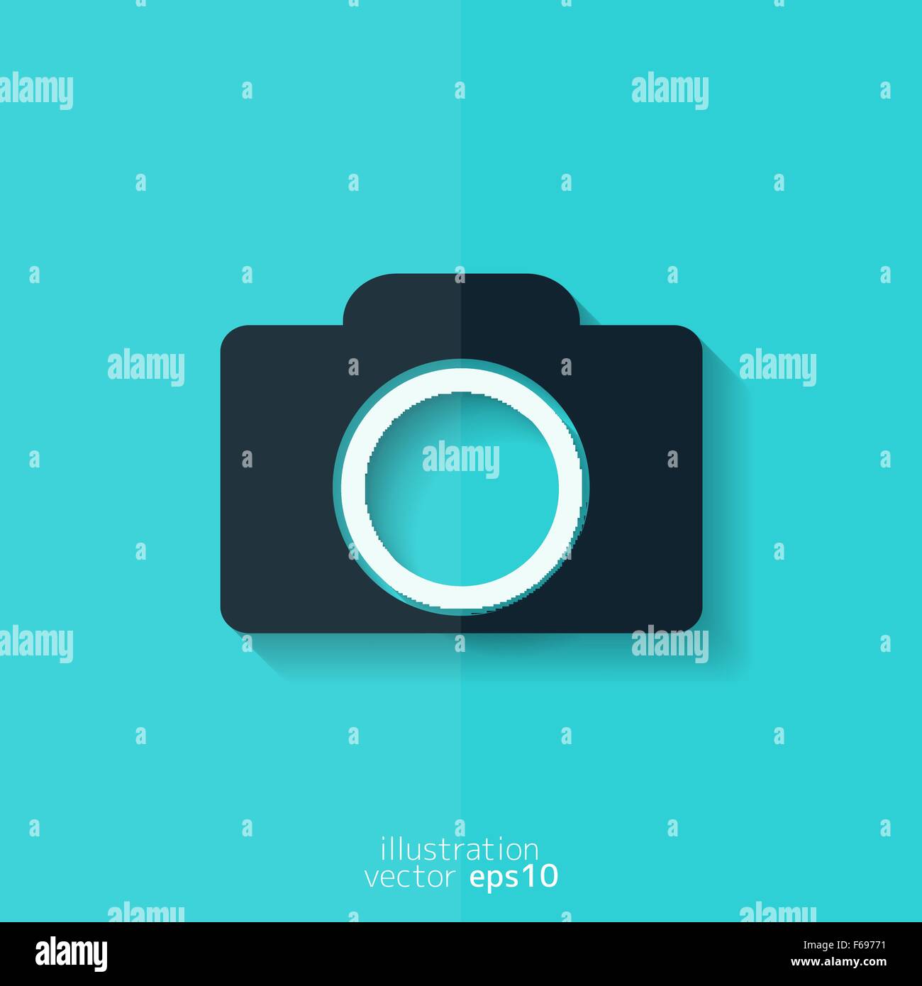 Photo camera icon. Photography. Flat design Stock Vector Image & Art ...